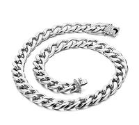 BNCXMO Boy Bracelet, Simple Elegant Stainless Steel Chain Bracelet for Men