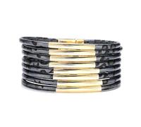 BNCXMO Bracelet for Women Multi Layer Bracelets Jewelry (Gold Adjustable)