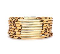 BNCXMO Bracelet for Women Multi Layer Bracelets Jewelry (Gold Adjustable)