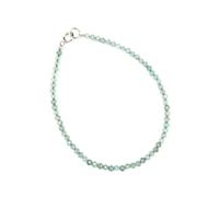 BNCXMO bracelets for womens 925 Silver 2mm Labradorite Pearl Spinel Sapphire Amethyst Shining Women Men Bracelet Good for Pearl 3mm 16cm