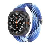 BNCXMO Braided Solo Loop Nylon Strap For Galaxy Watch 7 Ultra Band 47mm Stretchy Nylon Woven Bracelet Correa WatchBands