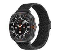 BNCXMO Braided Solo Loop Nylon Strap For Galaxy Watch 7 Ultra Band 47mm Stretchy Nylon Woven Bracelet Correa WatchBands
