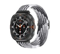 BNCXMO Braided Solo Loop Nylon Strap For Galaxy Watch 7 Ultra Band 47mm Stretchy Nylon Woven Bracelet Correa WatchBands