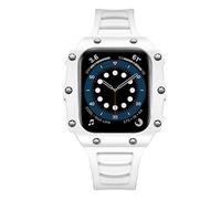 BNCXMO Case+Strap For 7 41mm 45mm 6 SE 5 4 iwatch band 44mm 40mm 42mm 38mm watchband belt bracelet for Strap