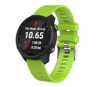 BNCXMO Colorful 20mm Watchbands strap for Forerunner 245 245M 645 Music vivomove 3 HR Sport silicone Smart watch band Bracelet