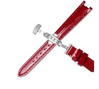 BNCXMO Cow Genuine Leather Watchband For 1853 T094210 Women Watch Straps Bracelet 12mm With Stainless Stee Butterfly Clasp