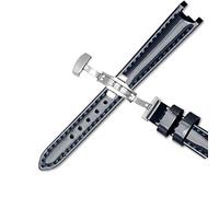 BNCXMO Cow Genuine Leather Watchband For 1853 T094210 Women Watch Straps Bracelet 12mm With Stainless Stee Butterfly Clasp