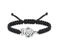 BNCXMO Cremation Jewelry Rose Flower Urn for Ashes for Women Memorial Cremation Bracelets-Colorful