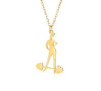 BNCXMO Curtain New 2025 Heartbeat Dumbbell Pendant Necklaces For Women Exercise Sport Stainless Steel Jewelry Necklace Birthday Gift With For You Jewelry Fashion Accessories Creative Gift, Free size,