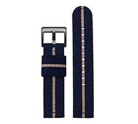 BNCXMO Fashion Woven nylon watch band for Omega Seahorse 300 canvas Thickened Sport Strap 18mm 20mm 22mm 24mm