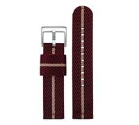 BNCXMO Fashion Woven nylon watch band for Omega Seahorse 300 canvas Thickened Sport Strap 18mm 20mm 22mm 24mm