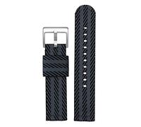 BNCXMO Fashion Woven nylon watch band for Omega Seahorse 300 canvas Thickened Sport Strap 18mm 20mm 22mm 24mm