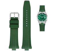 BNCXMO FKM Fluoro Rubber Watch Strap For Citizen TSUYOSA Collection NJ0150 NJ0151ME Watchbands Men Women Bracelet Colorful