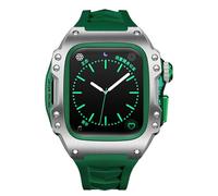 BNCXMO For Band 44mm 45mm Titanium Alloy Protective Case For iWatch S9 8 7 6 5 4 Modified Watch Strap