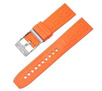 BNCXMO For Breitling navitimer avenger pin buckle Watchbands silicone Watch band 22mm 24mm colourful strap