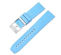 BNCXMO For Breitling navitimer avenger pin buckle Watchbands silicone Watch band 22mm 24mm colourful strap