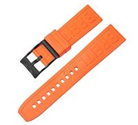 BNCXMO For Breitling navitimer avenger pin buckle Watchbands silicone Watch band 22mm 24mm colourful strap