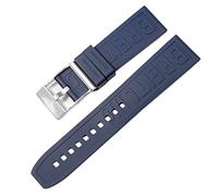 BNCXMO For Breitling navitimer avenger pin buckle Watchbands silicone Watch band 22mm 24mm colourful strap