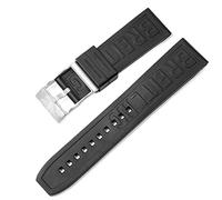 BNCXMO For Breitling navitimer avenger pin buckle Watchbands silicone Watch band 22mm 24mm colourful strap