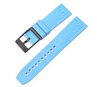 BNCXMO For Breitling navitimer avenger pin buckle Watchbands silicone Watch band 22mm 24mm colourful strap