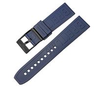 BNCXMO For Breitling navitimer avenger pin buckle Watchbands silicone Watch band 22mm 24mm colourful strap