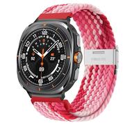 BNCXMO For Galaxy Watch Ultra 47mm Watchbands Nylon Elastic Braided Solo Loop Strap Bracelet