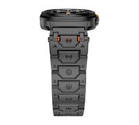 BNCXMO For Galaxy Watch Ultra Strap 47mm Accessories sport Bracelet For Galaxy Watch 7 Ultra Titan Stainless Steel Metal Steel watchbands WatchBands