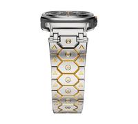 BNCXMO For Galaxy Watch Ultra Strap 47mm Accessories sport Bracelet For Galaxy Watch 7 Ultra Titan Stainless Steel Metal Steel watchbands WatchBands