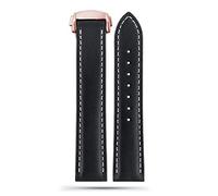 BNCXMO For Omega 300 150 007 AT150 Brown Watchband Bracelet Deployant Clasp 19mm 20mm 21mm Italian Leather Strap