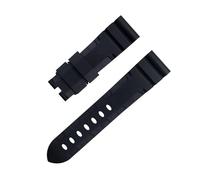 BNCXMO For Panerai Strap Belt Accessories For PAM1392/0682 Series Watchbands 22mm 24mm Fluororubber Soft FKM Rubber Watch Band 42/44mm Dial