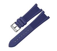 BNCXMO for PP Patek Philippe Silicone Watch Belt 5711 5712g Nautilus Watch Strap Special Interface 25mm*13mm Watchband