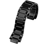 BNCXMO for Yubo Watch Strap Big Bang Classic Fusion Men Women Solid Stainless Steel Watchband Bracelet 23-17mm (Color : Rose Gold, Size : 23-17mm)