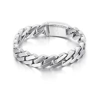 BNCXMO Friendship Bracelet, Hip-Hop Hipster Stainless Steel Chain Bracelets