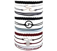 BNCXMO Friendship Bracelets for Women Gifts Christmas Stockings Stuffers Waterproof Ankle Bracelets Adjustable String Bracelet Stacks Jewelry Friendship Gifts
