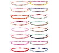 BNCXMO Friendship Bracelets for Women Gifts Christmas Stockings Stuffers Waterproof Ankle Bracelets Adjustable String Bracelet Stacks Jewelry Friendship Gifts