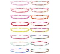 BNCXMO Friendship Bracelets for Women Gifts Christmas Stockings Stuffers Waterproof Ankle Bracelets Adjustable String Bracelet Stacks Jewelry Friendship Gifts