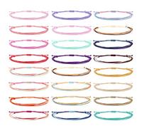 BNCXMO Friendship Bracelets for Women Gifts Christmas Stockings Stuffers Waterproof Ankle Bracelets Adjustable String Bracelet Stacks Jewelry Friendship Gifts