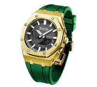 BNCXMO GA2100 MOD Kit For GA2100STH-1A Metal Watch Case Silicone Strap 316 Stainless Steel Modified Accessories Bracelet Bezel bands