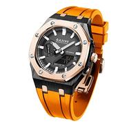 BNCXMO GA2100 MOD Kit For GA2100STH-1A Metal Watch Case Silicone Strap 316 Stainless Steel Modified Accessories Bracelet Bezel bands