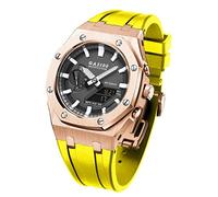 BNCXMO GA2100 MOD Kit For GA2100STH-1A Metal Watch Case Silicone Strap 316 Stainless Steel Modified Accessories Bracelet Bezel bands
