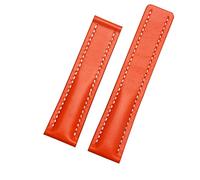 BNCXMO Genuine Leather Strap For Breitling watch Band cow leather bracelet with Deployment buckle 22mm 24mm WatchBands