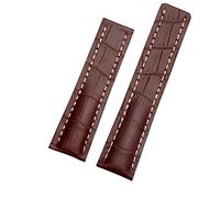 BNCXMO Genuine Leather Strap For Breitling watch Band cow leather bracelet with Deployment buckle 22mm 24mm WatchBands