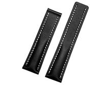 BNCXMO Genuine Leather Strap For Breitling watch Band cow leather bracelet with Deployment buckle 22mm 24mm WatchBands