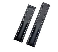 BNCXMO Genuine Leather Strap For Breitling watch Band cow leather bracelet with Deployment buckle 22mm 24mm WatchBands