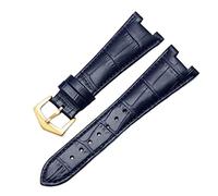 BNCXMO Genuine Leather Watch Band For Patek Philippe 5711 5712G Nautilus Watchs Men And Women Special Notch Watch Strap 25mm*12mm
