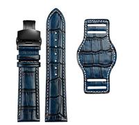 BNCXMO Genuine Leather watch strap 20mm 22mm mens watchband With mat wristwatches band handmade leather Bracelet