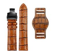 BNCXMO Genuine Leather watch strap 20mm 22mm mens watchband With mat wristwatches band handmade leather Bracelet