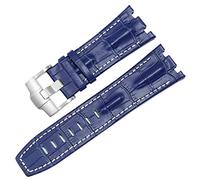 BNCXMO Genuine Leather watch Strap For AP 15703 Royal Oak Offshore Series 28mm Crocodile Watchbands