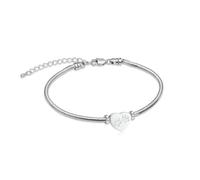 BNCXMO Heart Cremation Urn for Pet Ashes Adjustable Snake Chain Dog Cat Paw Print Keepsake Memorial Jewelry for Women
