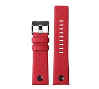 BNCXMO Leather watchband For diesel DZ7395 DZ7370 DZ7257 DZ7430 watch band Soft cowhide strap rivet 24m 26mm 28mm for men women